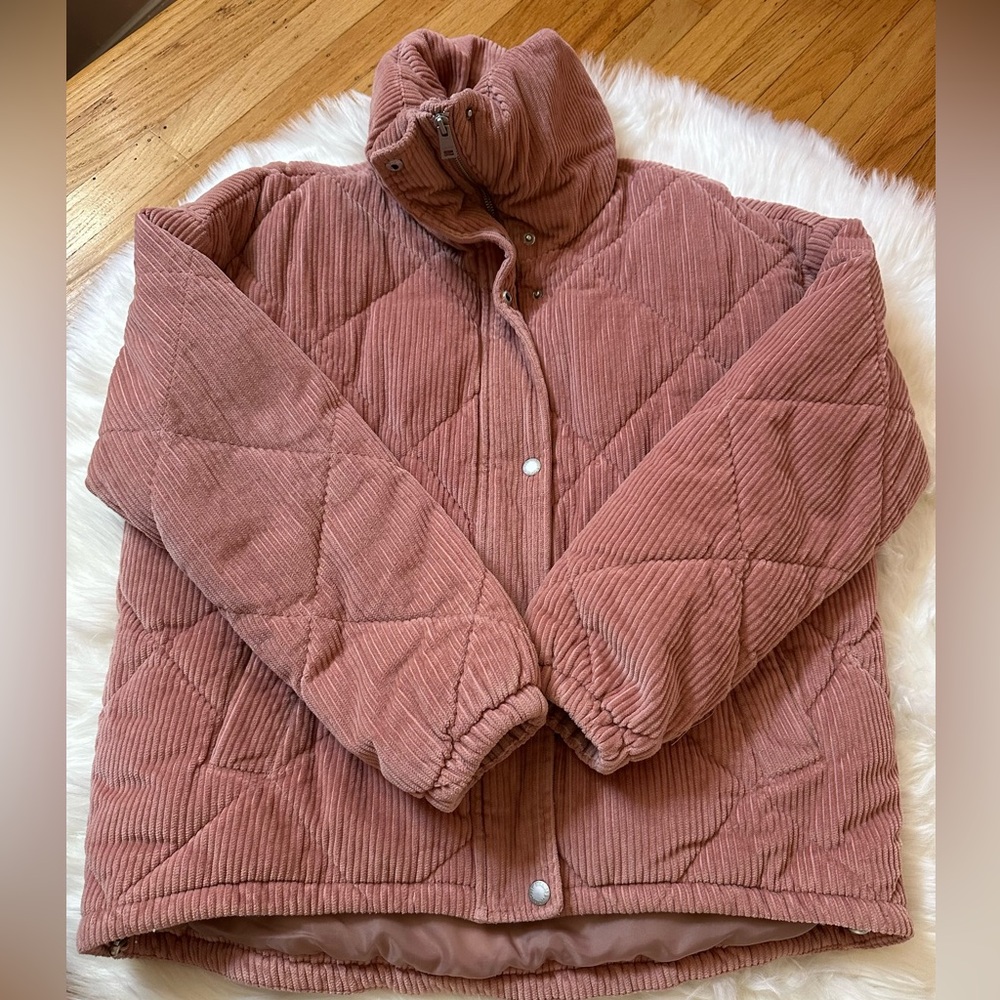 levi’s corduroy puffer jacket
